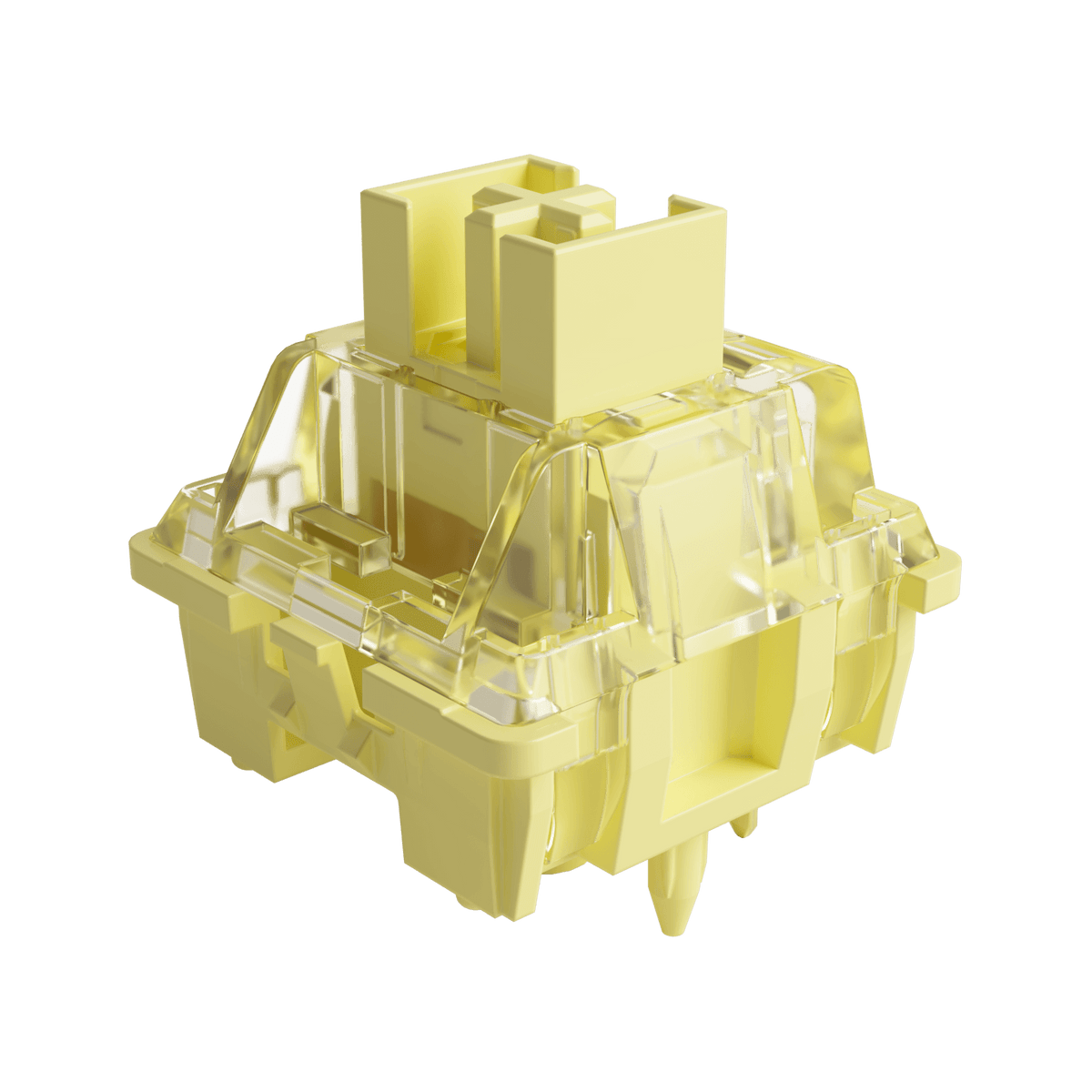 V3 Cream Yellow Pro Switch (Linear, 45pcs)