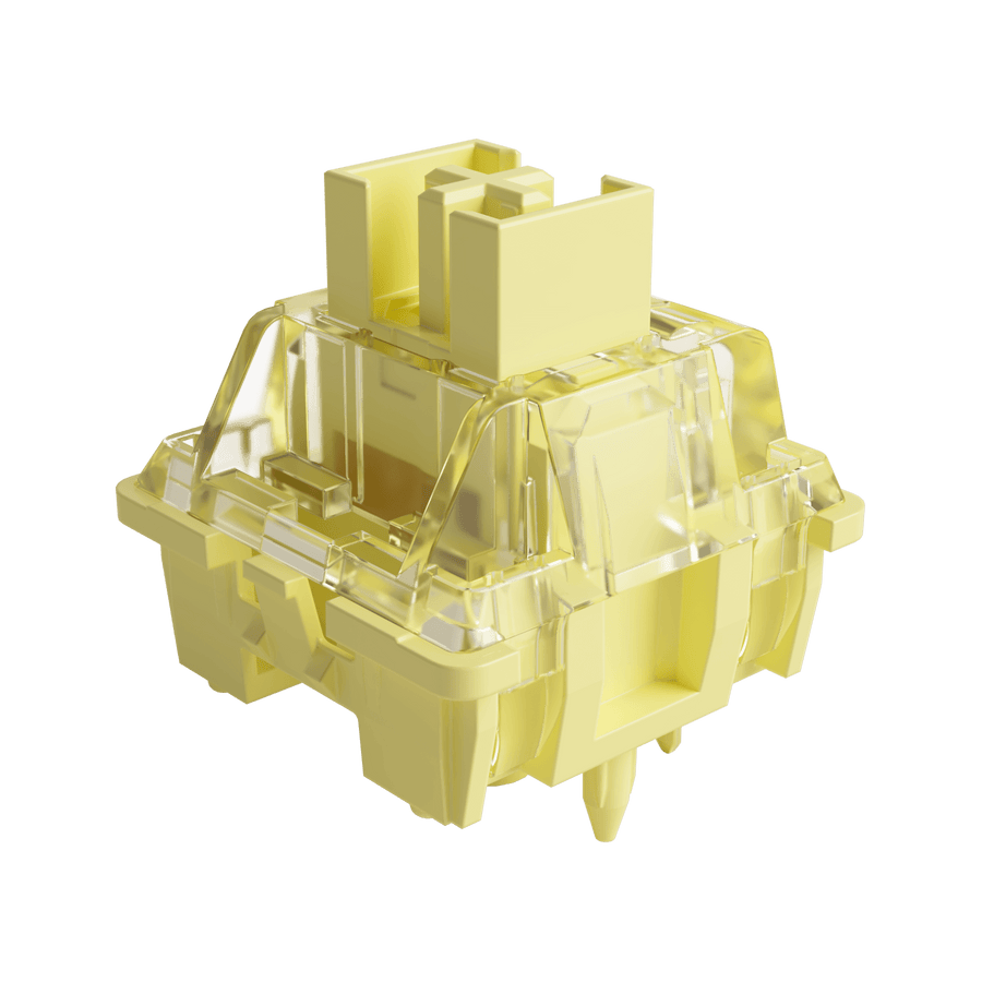 V3 Cream Yellow Pro Switch (Linear, 45pcs)