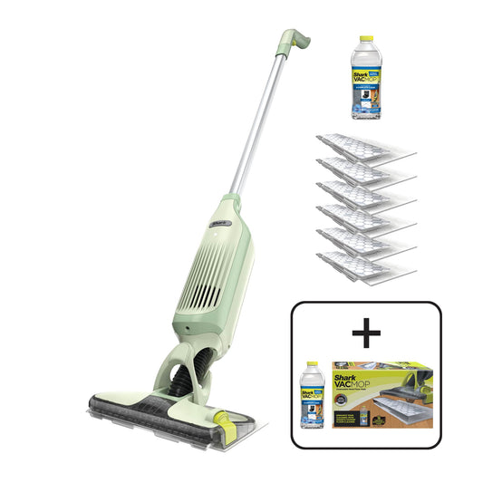 Shark VacMop 2-in-1 Cordless Vacuum Mop with Targeted Spray Complete Kit in Lime Green | VM200UKGNPS | by SharkNinja