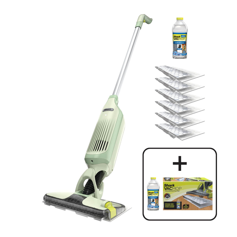 Shark VacMop 2-in-1 Cordless Vacuum Mop with Targeted Spray Complete Kit in Lime Green | VM200UKGNPS | by SharkNinja
