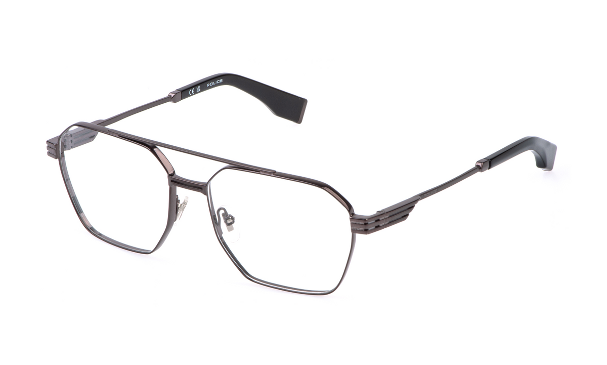 Police VPLQ76N MERCURY 3 672 Man Optical frames Metal Gold  Squared