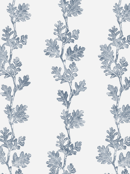 'Valley Oak Stripe' Wallpaper by Nathan Turner - Blue - Removable / 26 in. x 4.5 ft.