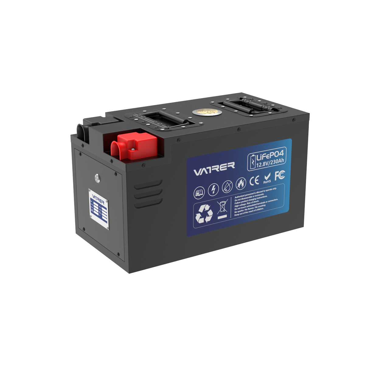 Vatrer 12V 230AH RV Battery Bluetooth Version CA - 1 PACK