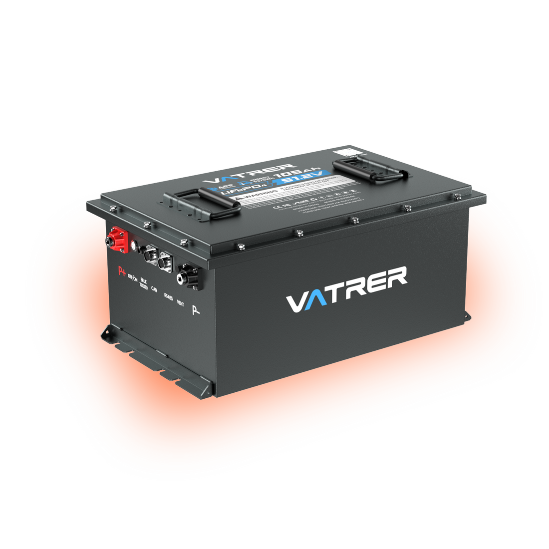 Vatrer 48V 105Ah Lithium Golf Cart Battery 200A BMS