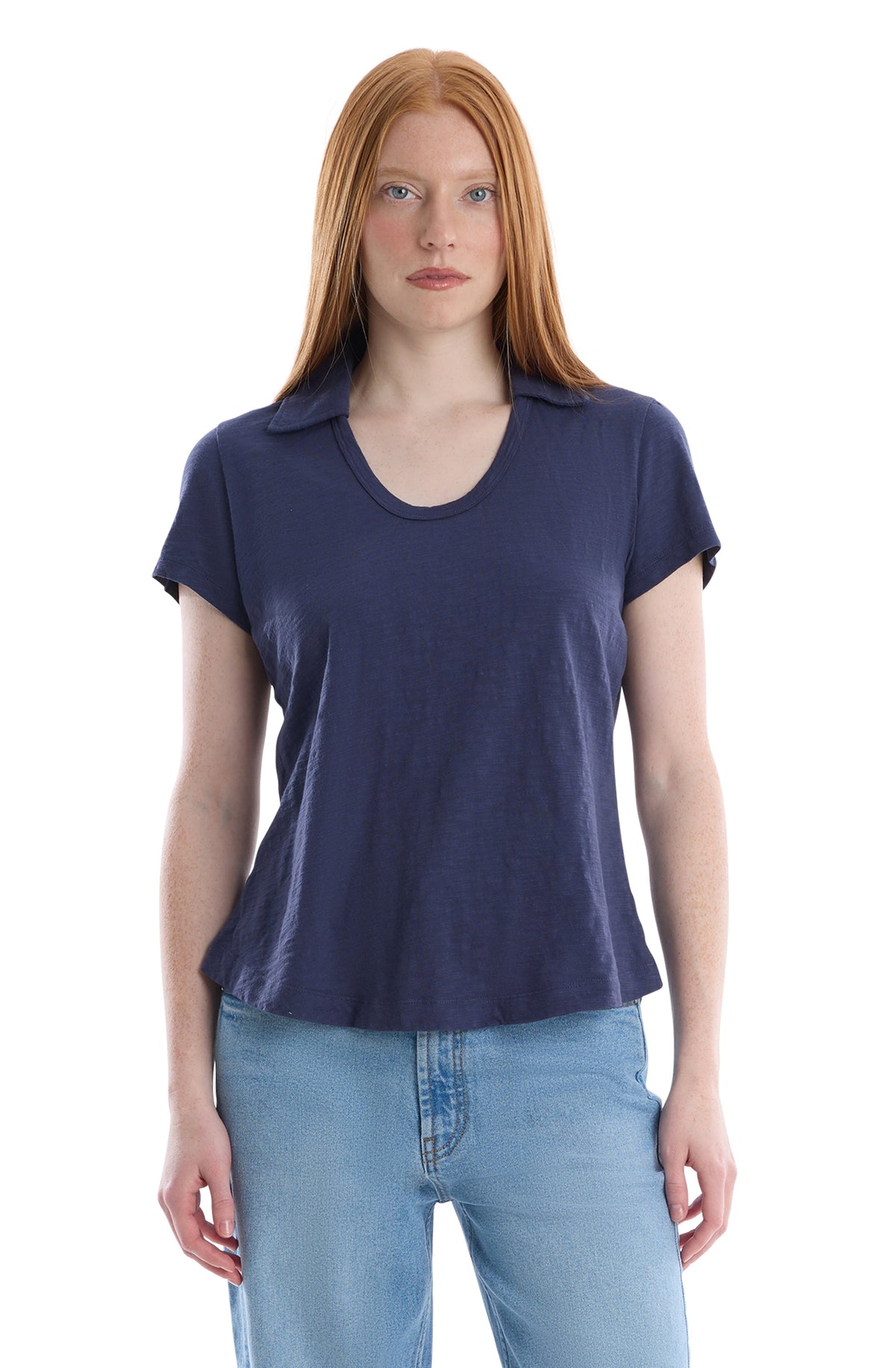 Short sleeve polo tee - Naval Academy / XS
