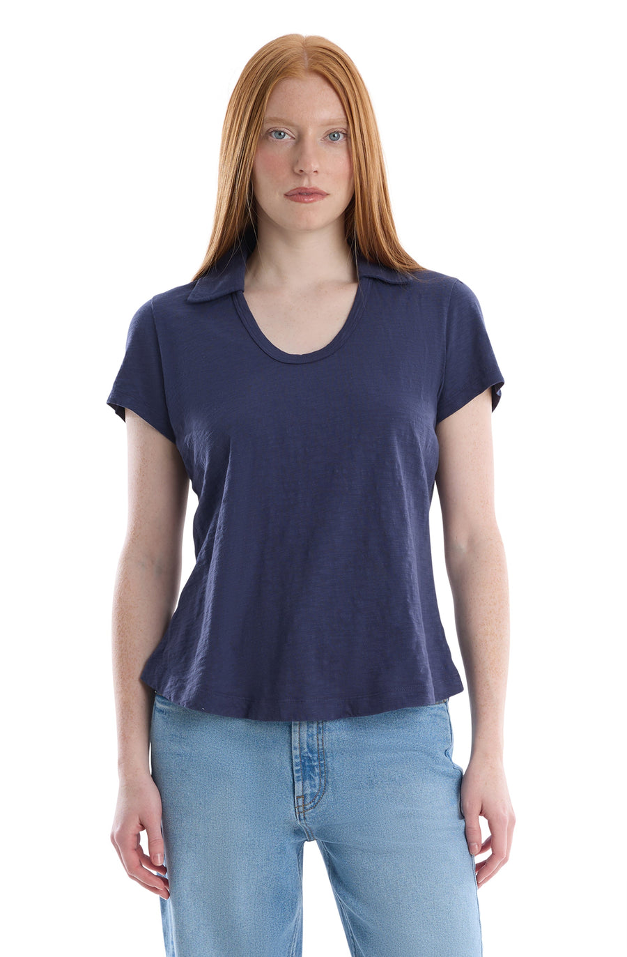 Short sleeve polo tee - Naval Academy / XS