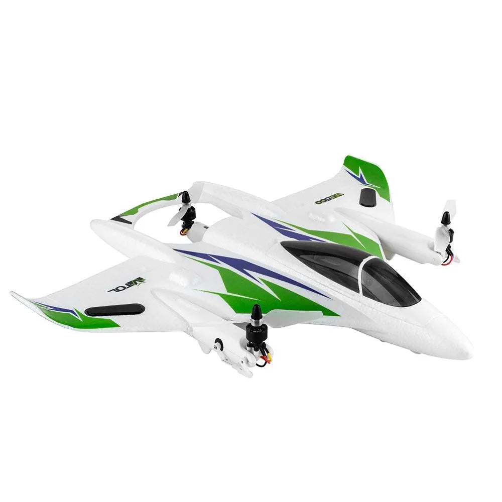 Yuxiang W500 VTOL 450mm Wingspan EPO Brushless 2.4G 6CH 6-axis Gyro Aerobatic RC Plane RTF 3D6G Mode Aircraft (V2) - With 1 battery