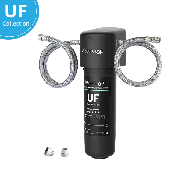 0.01 μm Ultra Filtration UnderSink Water Filter | Direct Connect Filtration System - 30000 Liters