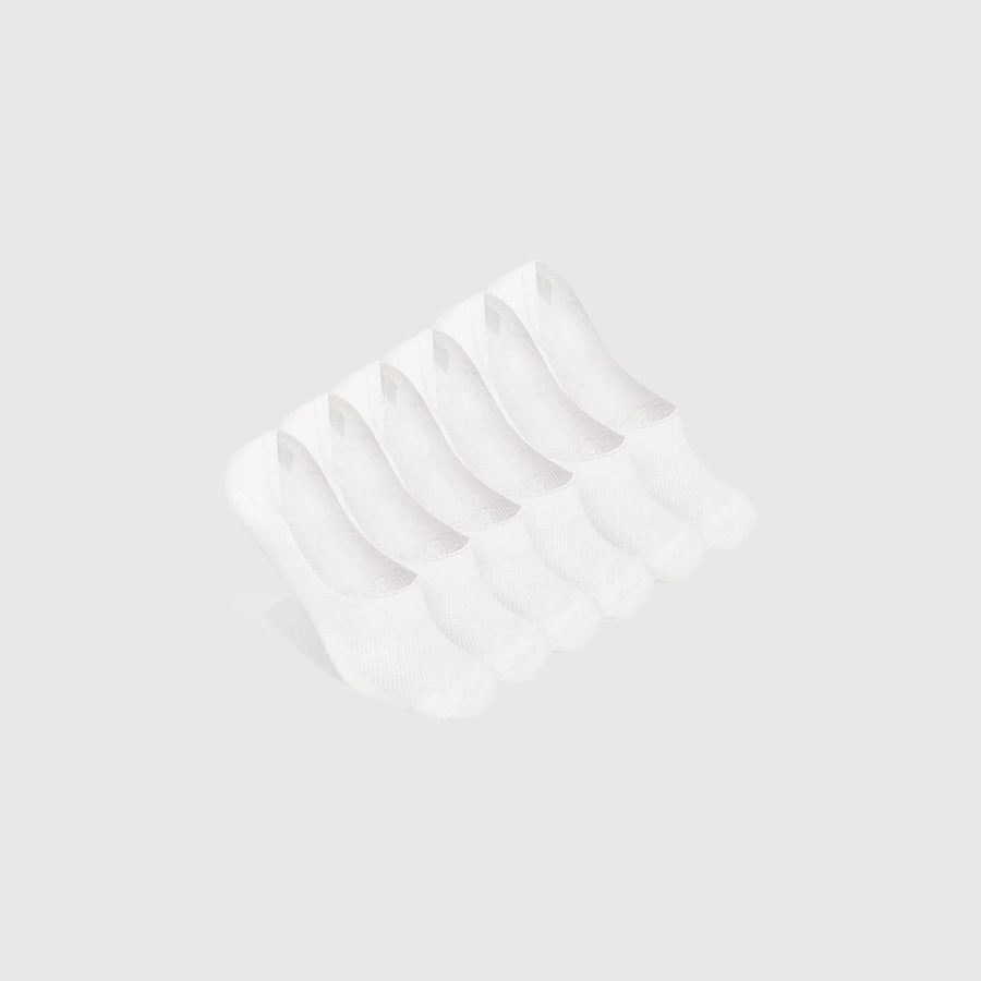 True Classic White Never Show Socks 3-Pack | Medium