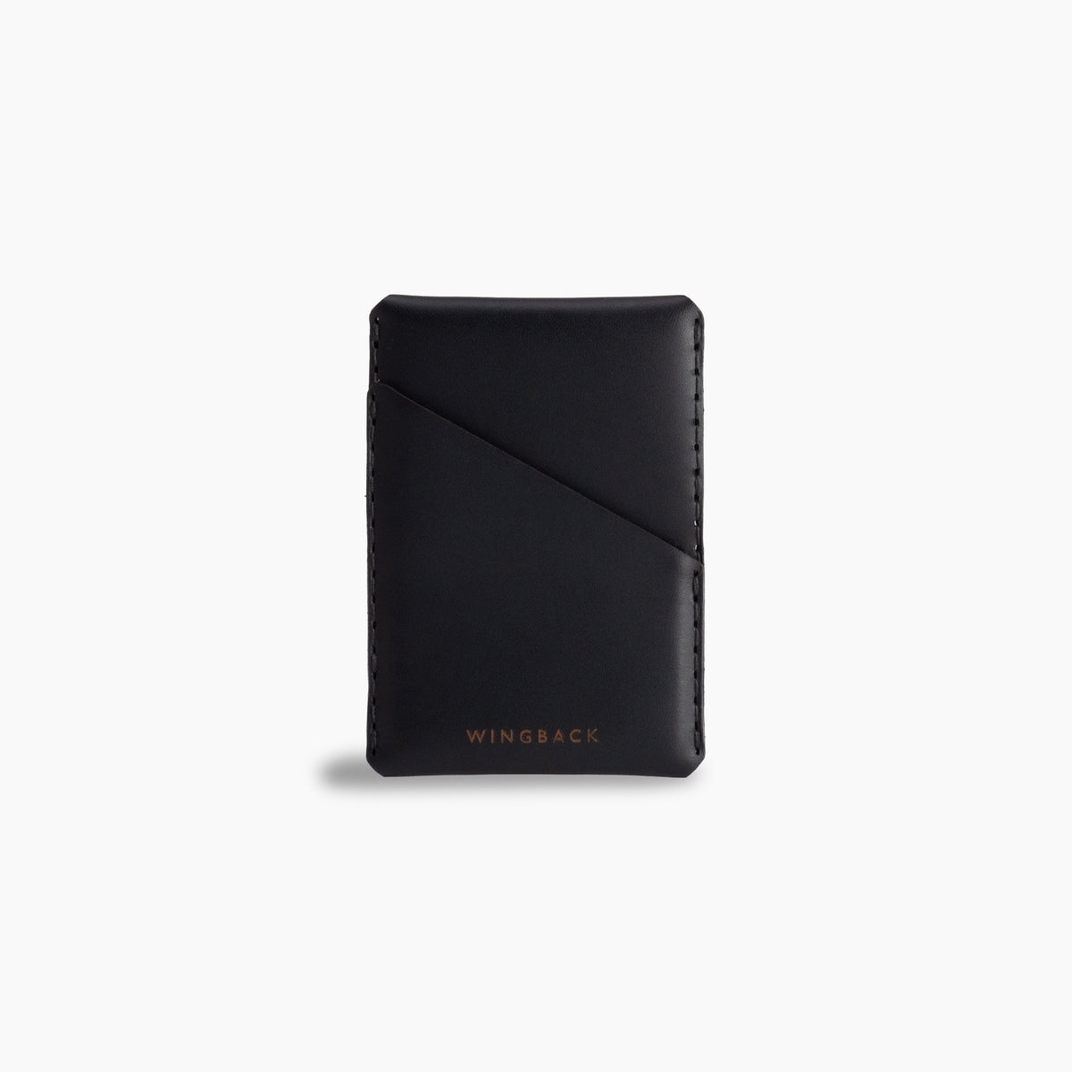 Wingback Winston Card Holder - Charcoal