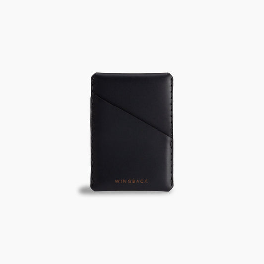 Wingback Winston Card Holder - Charcoal