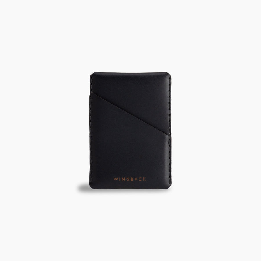 Wingback Winston Card Holder - Charcoal