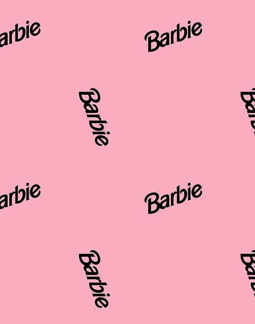 9FT REMOVABLE VINYL - Barbie™ 90s Logo Wallpaper by Barbie™ - BUBBLEGUM