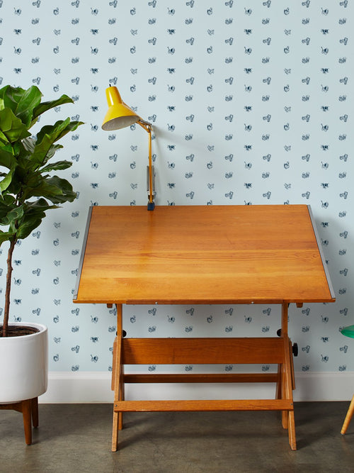 'Pull Toys' Wallpaper by Fisher-Price™ - Sky - Removable Panel