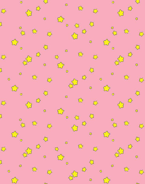 'Shooting Stars' Wallpaper by Barbie™ - Bubblegum - Traditional