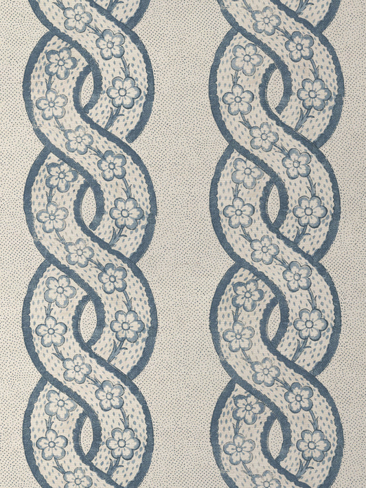 'Whitby' Grasscloth Wallpaper by Nathan Turner - Blue - Grasscloth Roll
