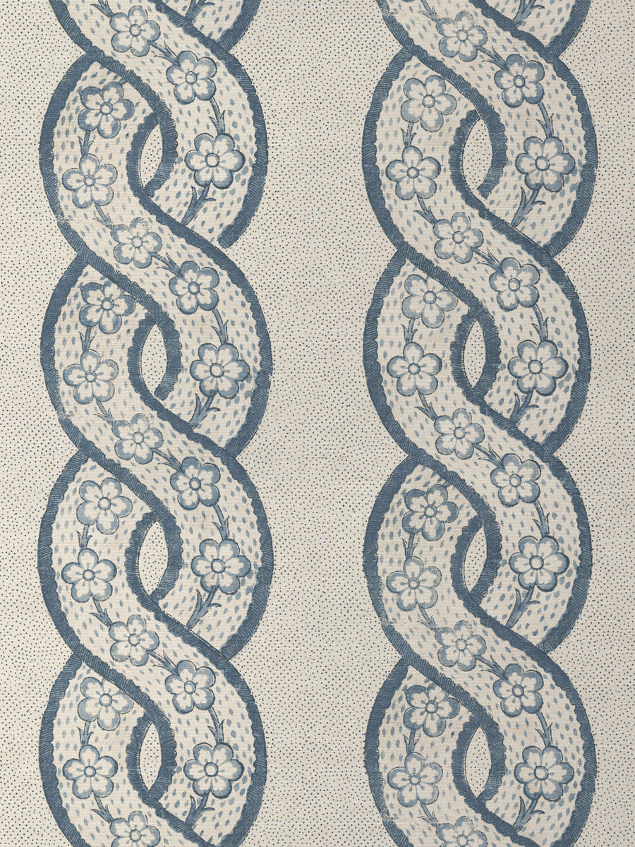 'Whitby' Grasscloth Wallpaper by Nathan Turner - Blue - Grasscloth Roll