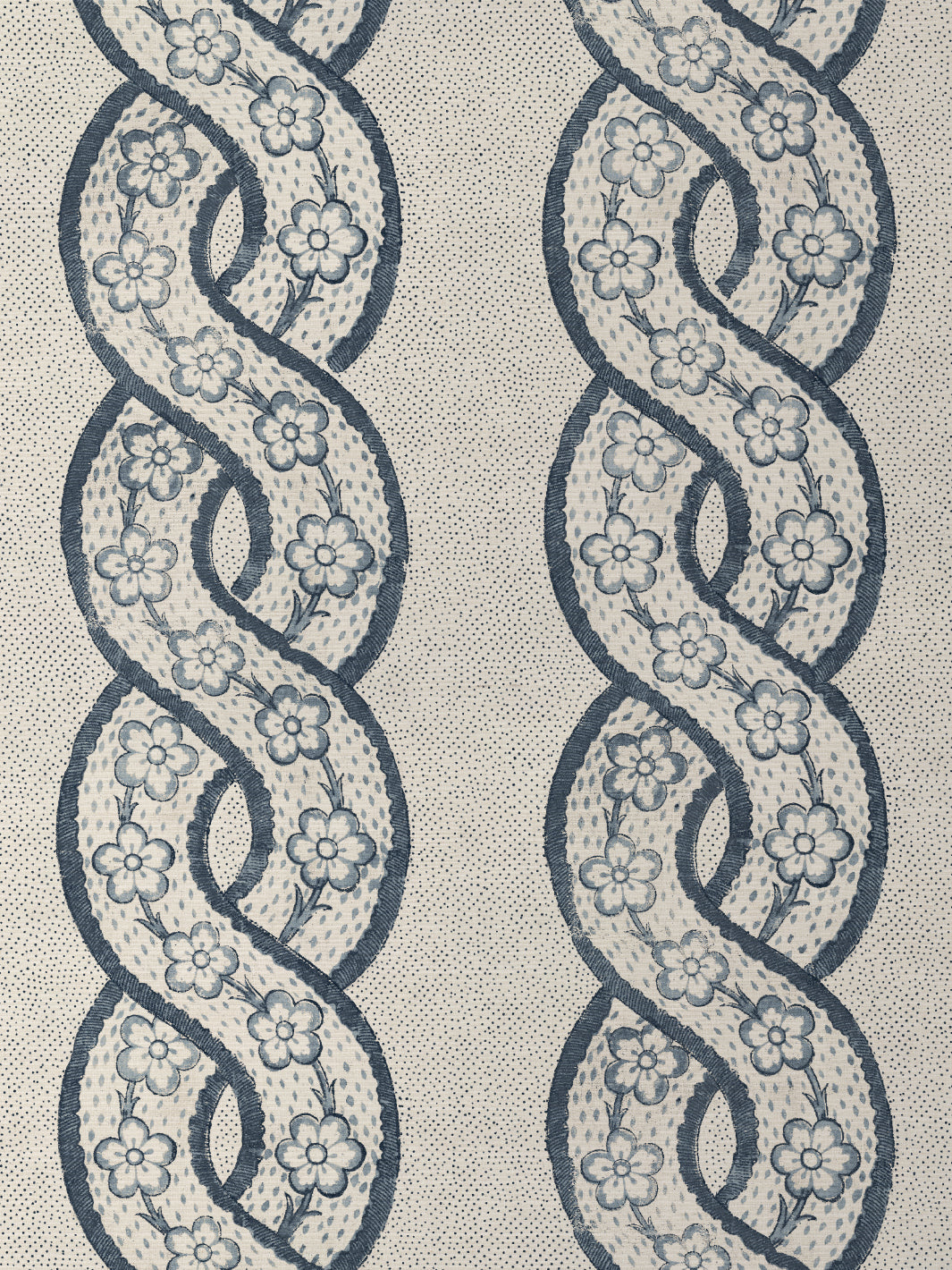 'Whitby' Grasscloth Wallpaper by Nathan Turner - Darker Blue - Grasscloth Roll - Sample