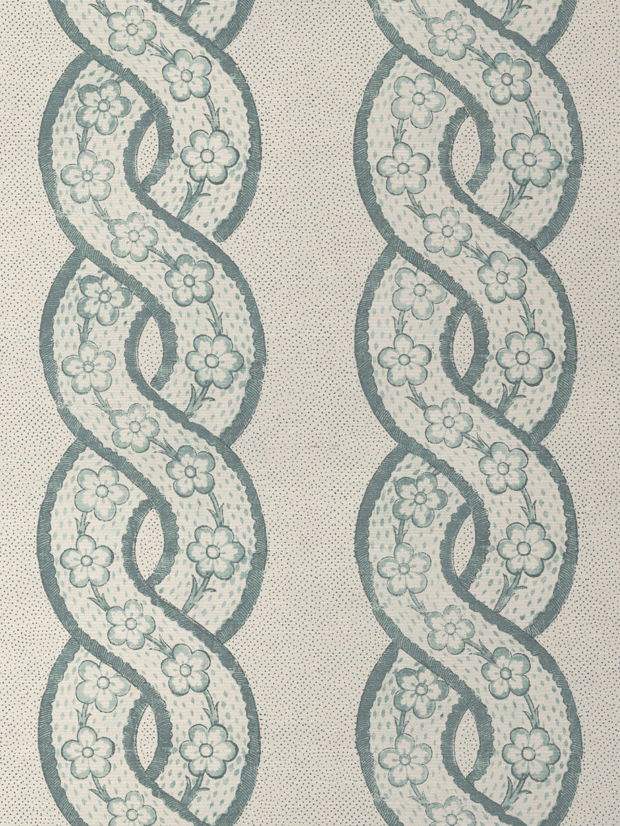 'Whitby' Grasscloth Wallpaper by Nathan Turner - Seafoam - Grasscloth Roll