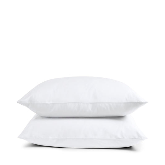 Dip & Doze The Original Pillow Cases, Set of Two - Various Colours White / Percale