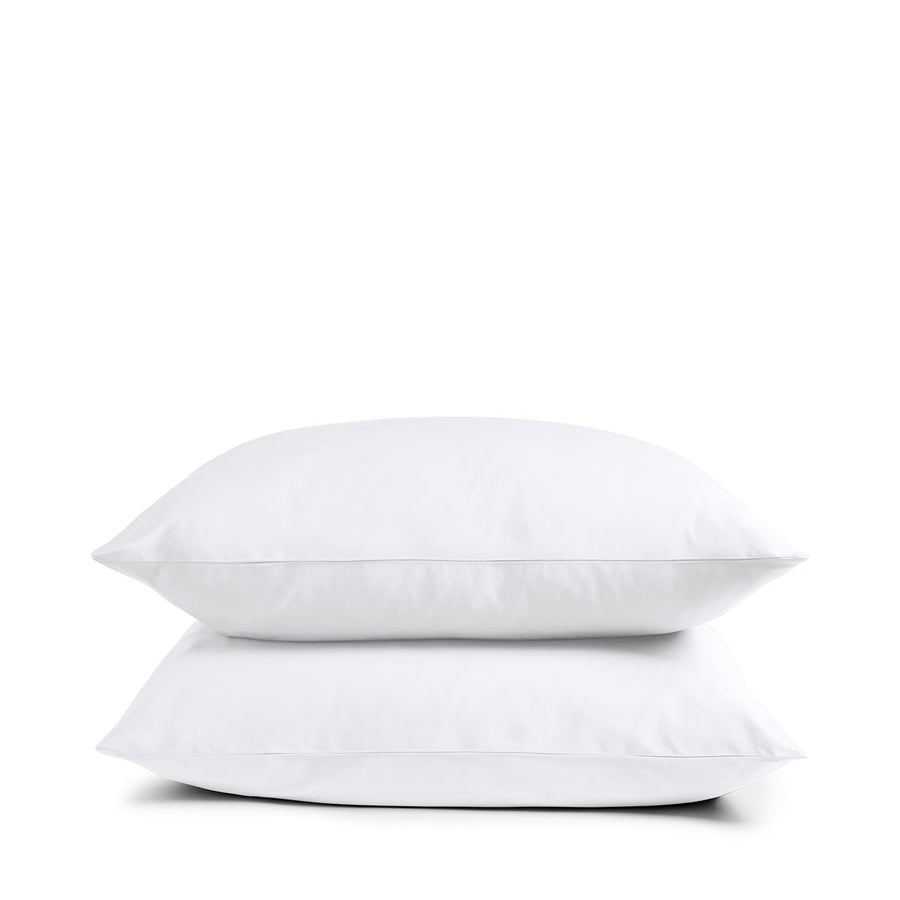 Dip & Doze The Original Pillow Cases, Set of Two - Various Colours White / Percale