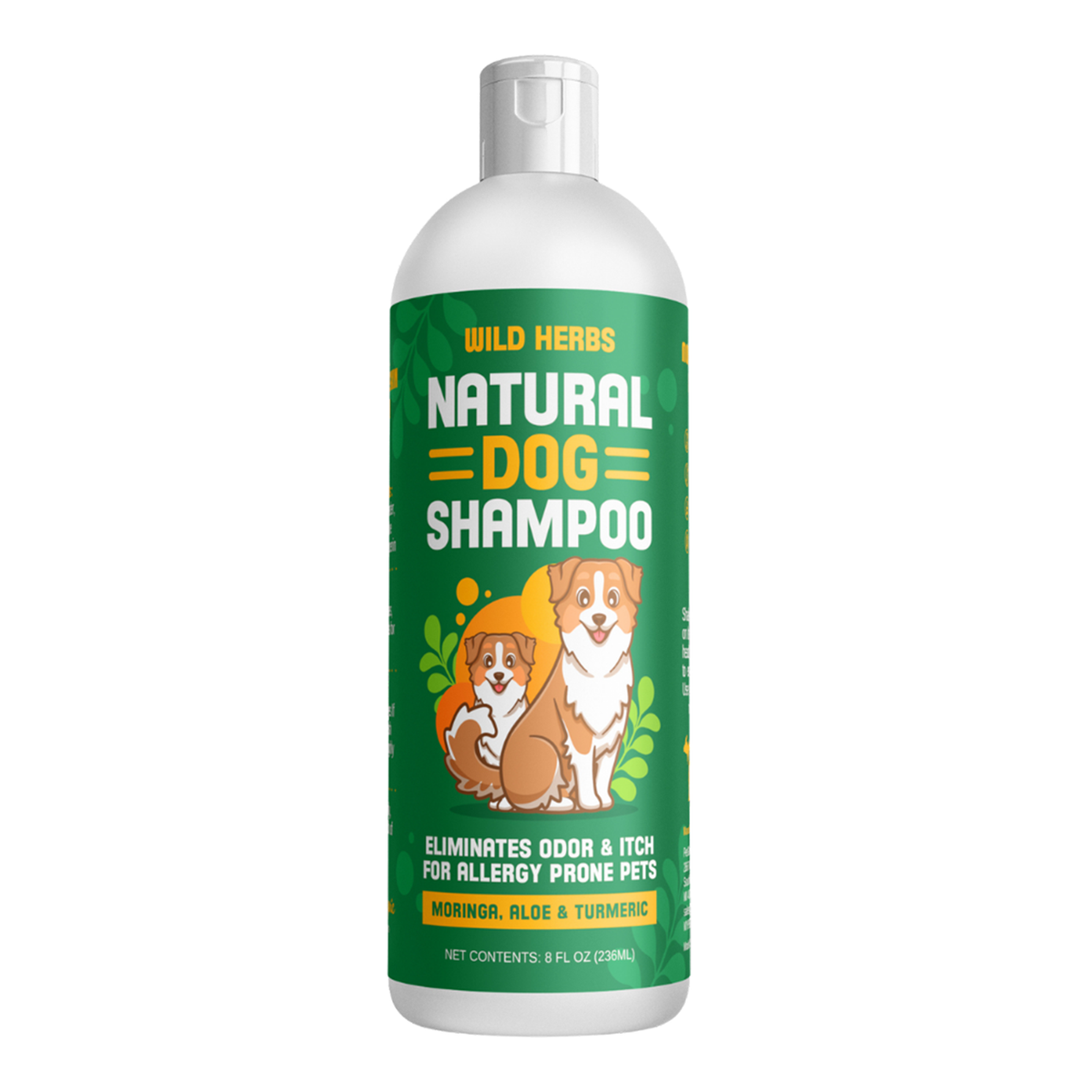 Natural Dog Shampoo – Best Hypoallergenic Anti-Itch Shampoo for Allergies; Sensitive Skin