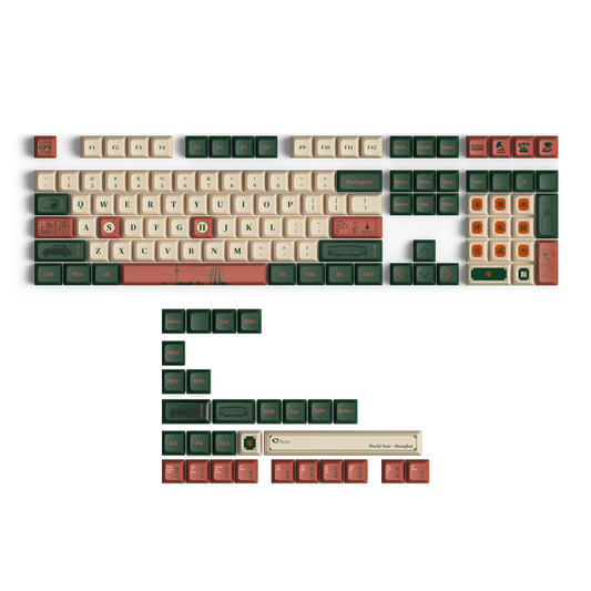 World Tour-Shanghai Keycap Set (136-key)