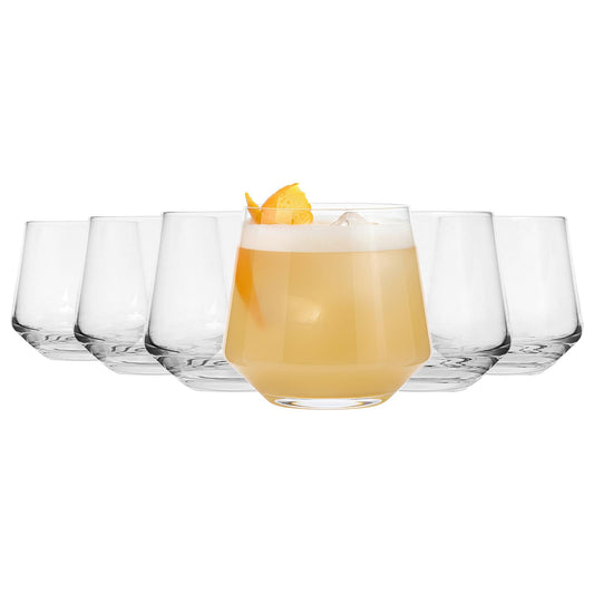 300ml Soho Crystal Tumbler Glasses - Pack of 6