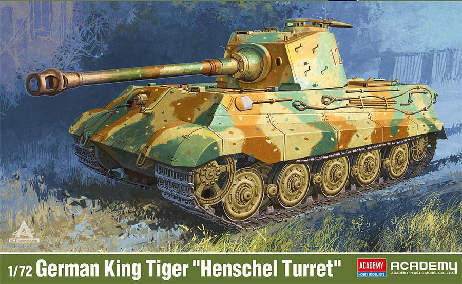 German King Tiger Henschel Turm