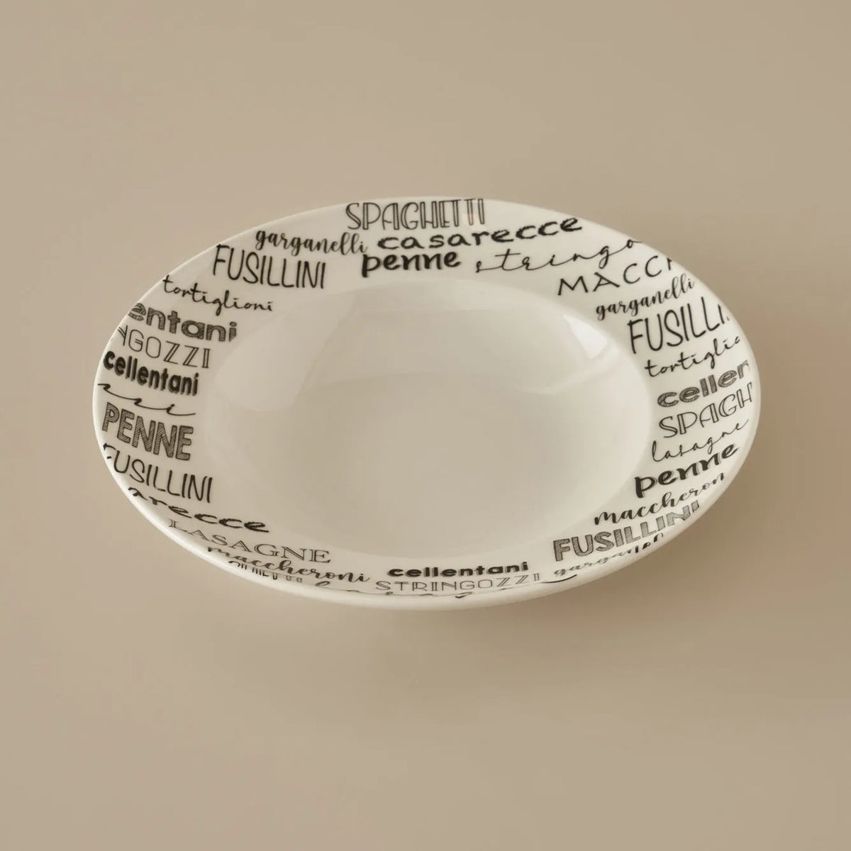 Alfredo Porcelain Pasta Bowl
