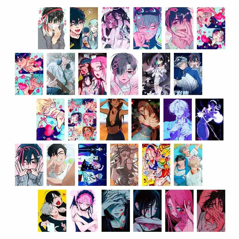 Anime Alien Photo Cards - All(30PCS)