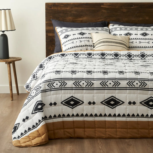 Anchal Quilted Coverlet with Shams