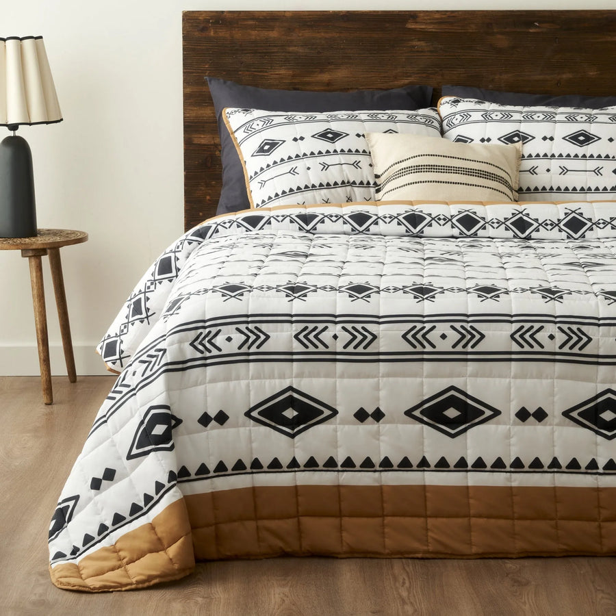Anchal Quilted Coverlet with Shams