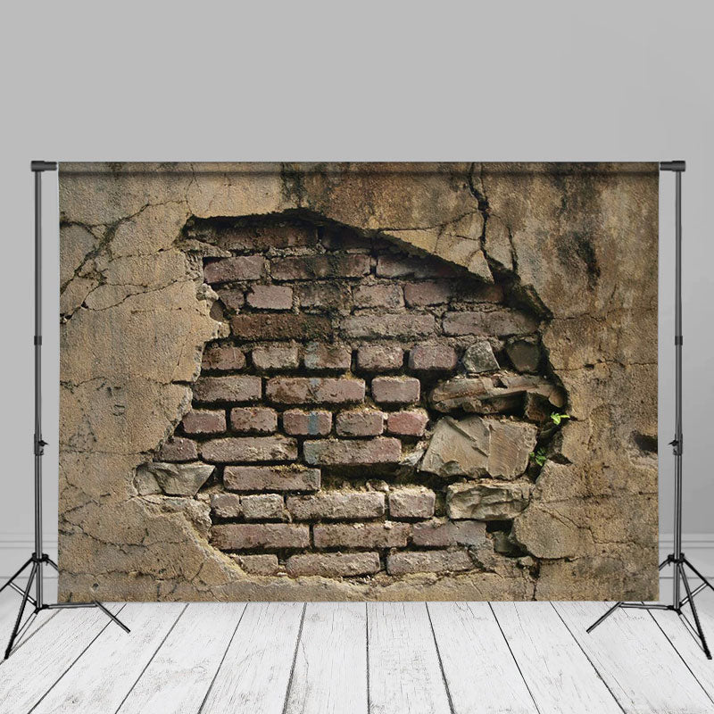 Brown Brick Texture Photography Studio Backdrop - Aperturee