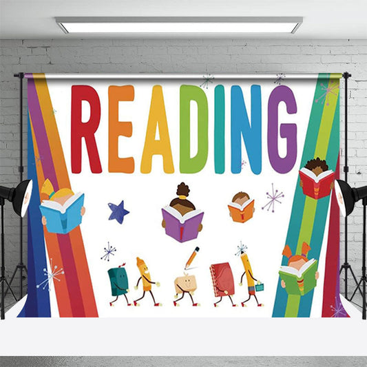Student Pencil Case Star World Book Day Backdrop - Aperturee