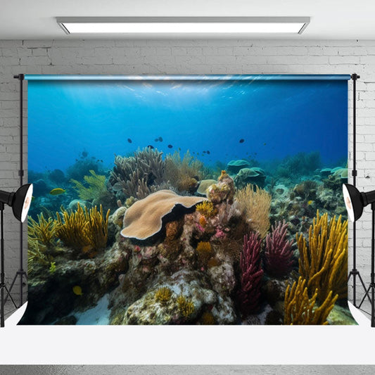 Underwater Seaweed Fish Summer Photography Backdrop - Aperturee