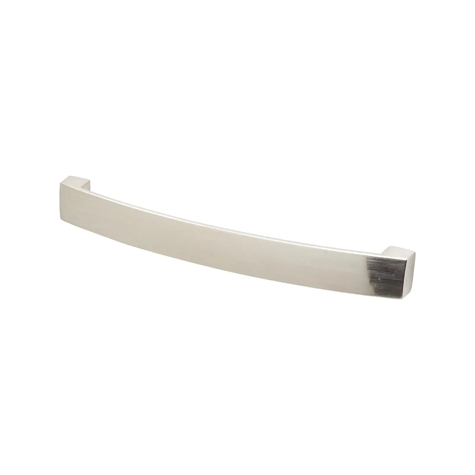 Asteria - Bow Kitchen Cupboard Handle - Satin Nickel