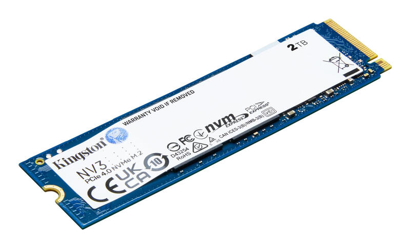Kingston Technology 2000G NV3 M.2 2280 PCIe NVMe Internal SSD for Gaming - High-Speed Storage Upgrade
