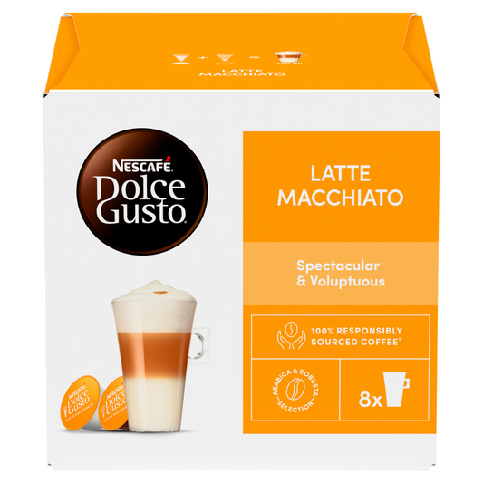 NESCAFÉ Dolce Gusto Latte Macchiato 16 Capsules 183.2g