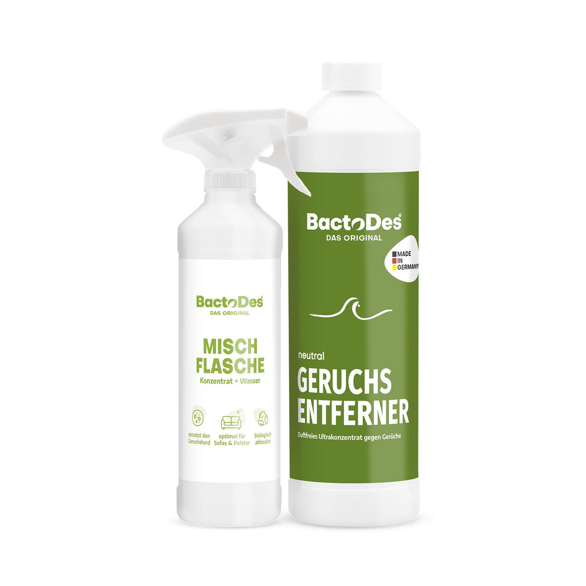 BactoDes® Neutral – Geruchsentferner ohne Duftzusatz