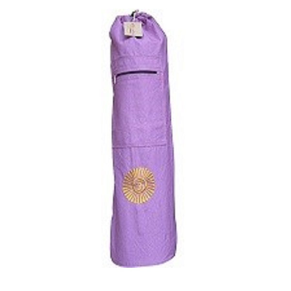 OM Journey Yoga Mat Bag - Carry Peace with Purpose | Color: Light Lavender