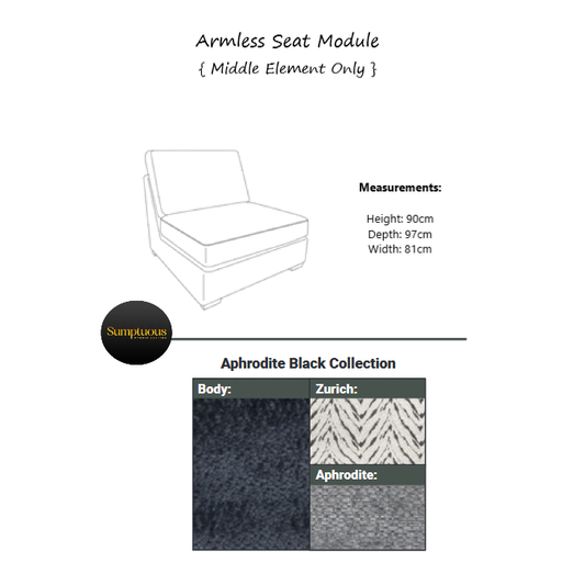 Alana Modular Corner Sofa - Choice Of Sizes & Fabrics