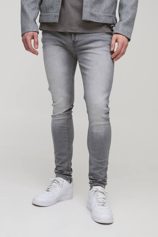 Tall Skinny Stretch jeans | Mid Grey | Size 40