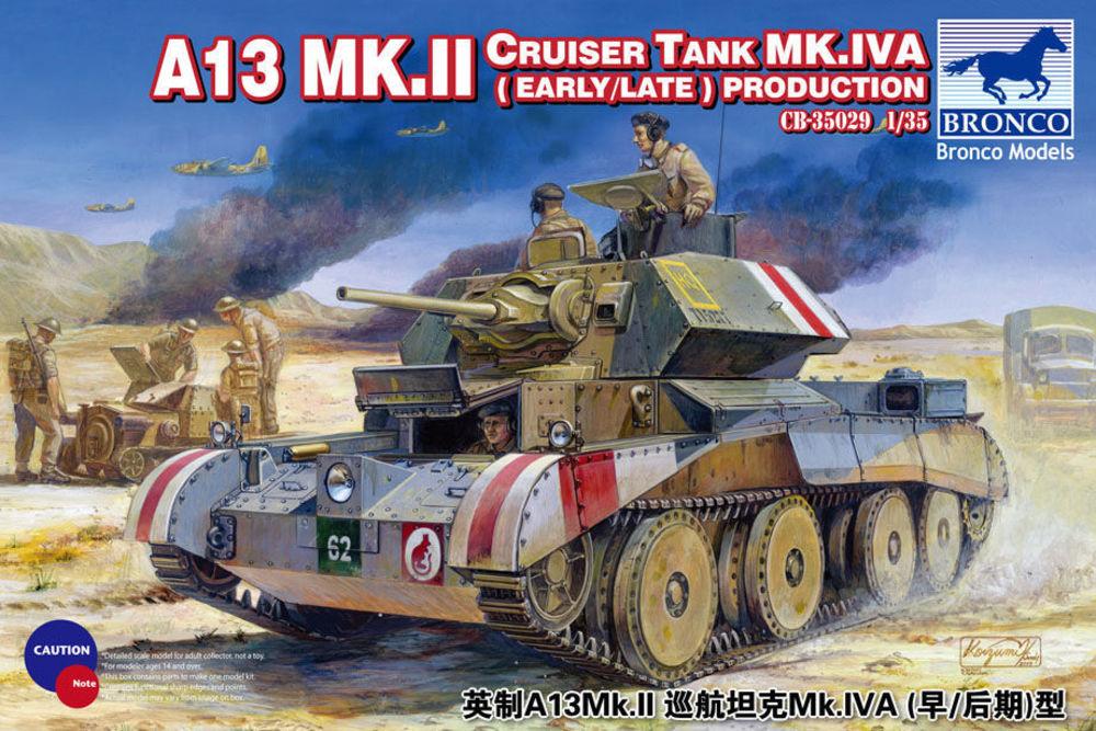 A13 Mk.II Cruiser Tank Mk.IVA(Early/Late Production