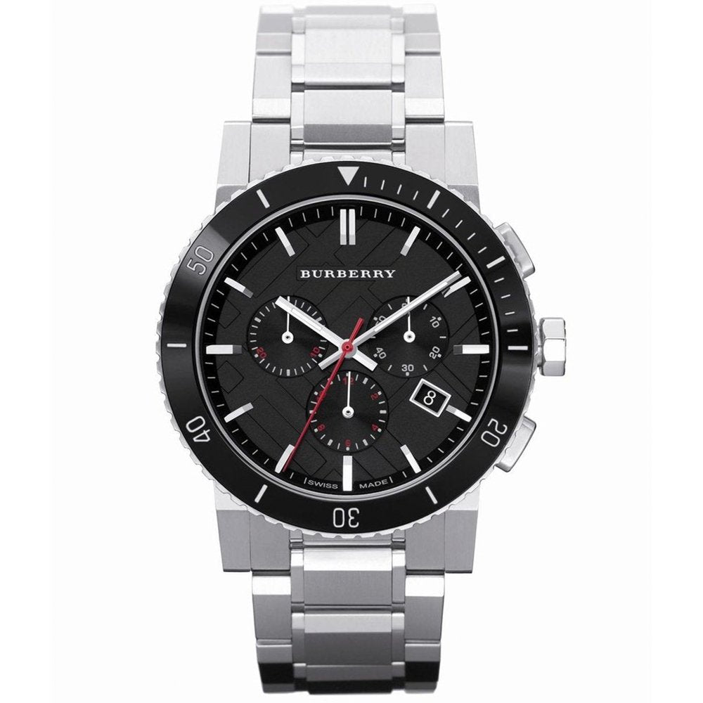Burberry BU9380 Men's Watch 42mm The City Silver