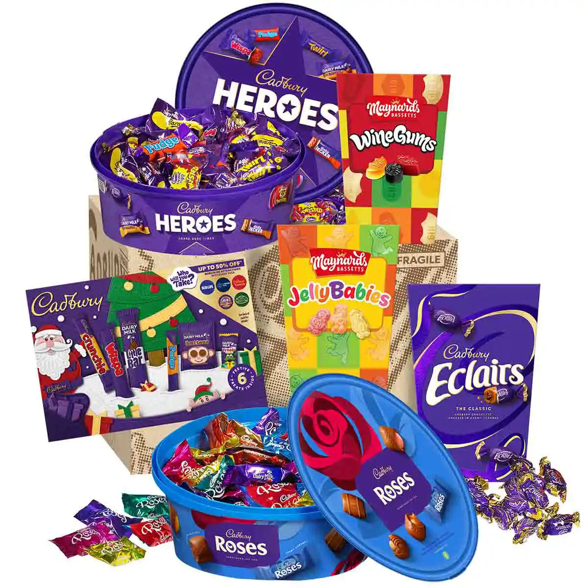 Cadbury Christmas Chocolate Gift Box