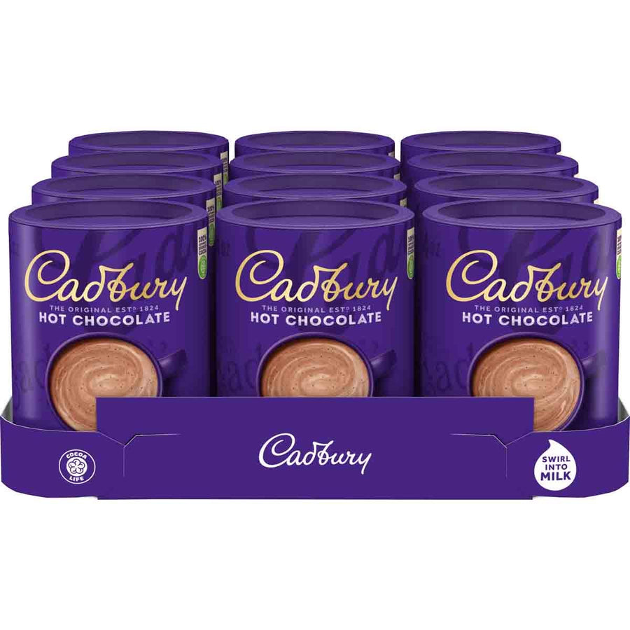 Cadbury Drinking Chocolate 250g (Box of 12)