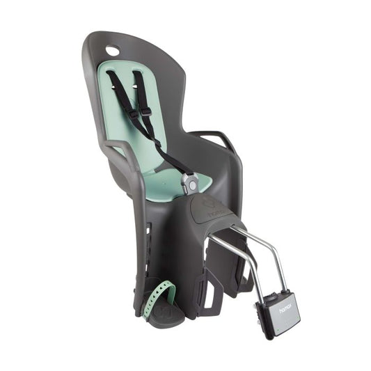 Hamax Amiga Child Bike Seat - Dark Grey / Green