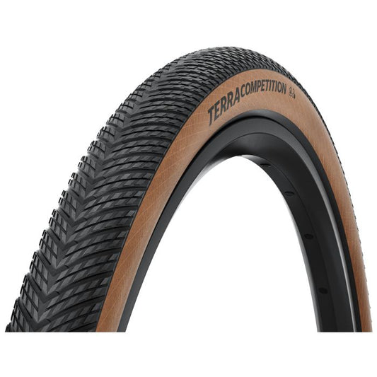 Continental Terra Competition Trail Grip Gravel Tyre - Black / Transparent700 x 35
