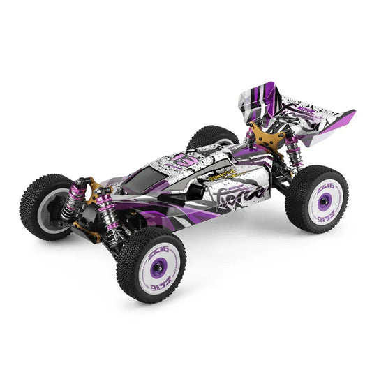 WLToys 124019 1/12 Scale 2.4G 4WD 60 km/h Metal Chassis Off-Road RC Climbing Truck Toys for Kids - By standard shipping